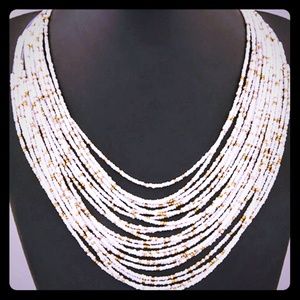 Fashion Boho Necklace Beads multi-layer